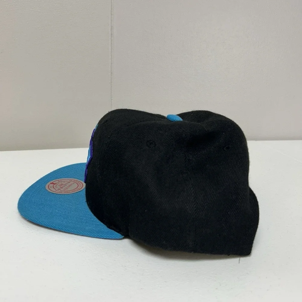Mitchell & Ness Snapback Hat Men's NBA Utah Jazz Gradient Kordmark NoirPale Blue
